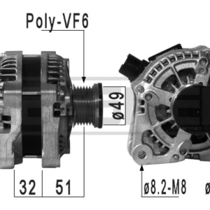 ALTERNATORE FORD FIESTA /ECOSPORT 1042113320