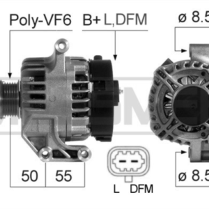 ALTERNATORE OPEL  RIGENERATO 101210-0960