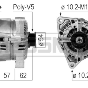 ALTERNATORE OPEL ASTRA CORSA MERIVA  0124415023