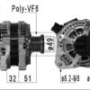 ALTERNATORE 104211-3320 FORD (A14)