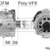 ALTERNATORE  MERCEDES-BENZ C CLASSE, CLK, E CLASSE, G CLASSE, M CLASSE, S CLASSE(A10)