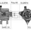 ALTERNATORE  FORD FIESTA /FUSION 3S6T 10300 AA (A11)