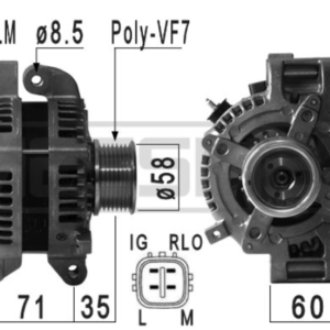 ALTERNATORE 104210-1880  TOYOTA / LEXUS   (A18)