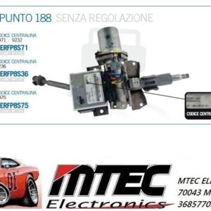 Servosterzo elettrico rigenerato Fiat Punto 188 senza regolazione volante