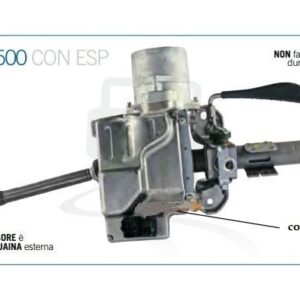 Servosterzo elettrico rigenerato Fiat Nuova 500 dal 2010>  735511470 con asr
