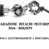 KIT RIPARAZIONE MOTORINO AVVIAMENTO HITACHI OPEL  S114-808/829  S114-869