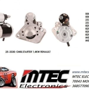 Motorino avviamento M0T87881 M0T21471 Renault Modus Kangoo Megane Twingo