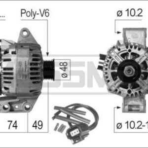 ALTERNATORE FORD FIESTA, KA, KA Van, STREET KA