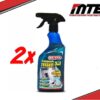 MAFRA  x2 TRATTAMENTO 3IN1 DETERGE E SMACCHIA TESSUTO VELLUTO ALCANTARA 500ML