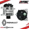 ALTERNATORE NUOVO 90AH RENAULT CLIO-MODUS-TWINGO-WIND [D4F786] [D4F764] [D4F740]