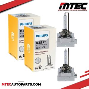 COPPIA Philips D3S Lampade Xenon Hid 35W Bianco Anabbaglianti AUDI BMW MERCEDES