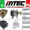 ALTERNATORE FORD FOCUS 99 / 1.8 Turbo DI/ TDDi / TDCi 1753cc 66-74-85KW // 90 AH