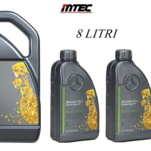 8 LITRI OLIO MOTORE ORIGINALE MERCEDES BENZ 5W30 - MB 229.52 ACEA C3