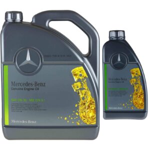 6 LITRI OLIO MOTORE ORIGINALE MERCEDES BENZ 5W-30 100% SINTETICO MB 229.51